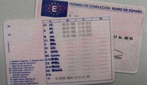 permiso de conducir España