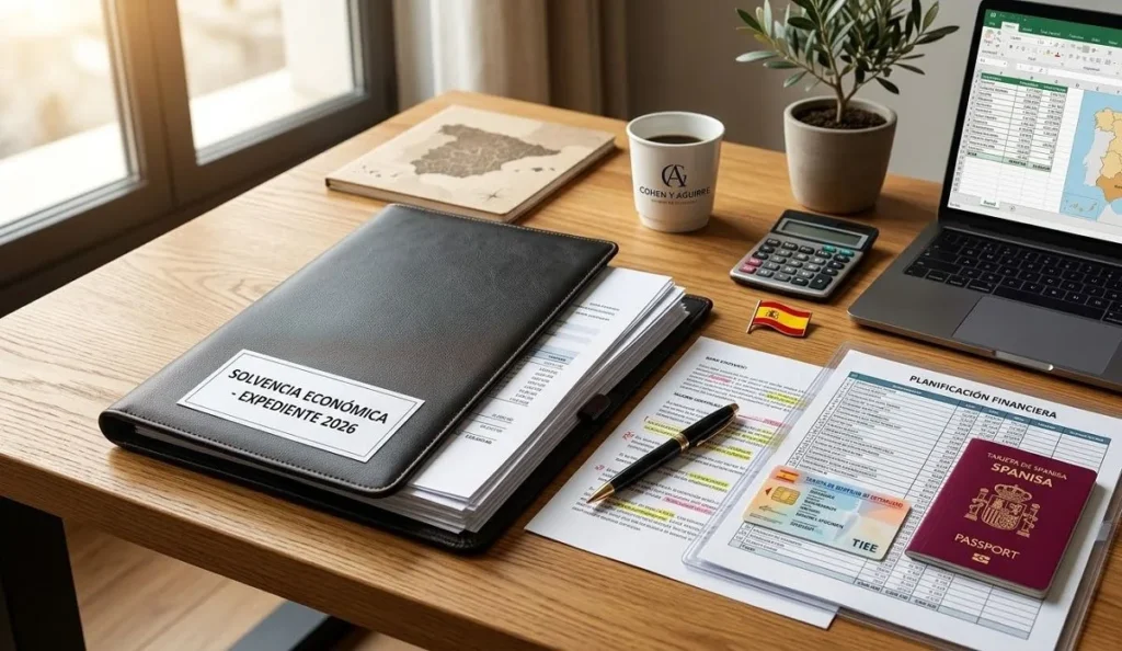 demostrar solvencia económica, expediente de extranjería, cómo va lo mío, renovación del NIE de larga duración, trámite de nacionalidad,