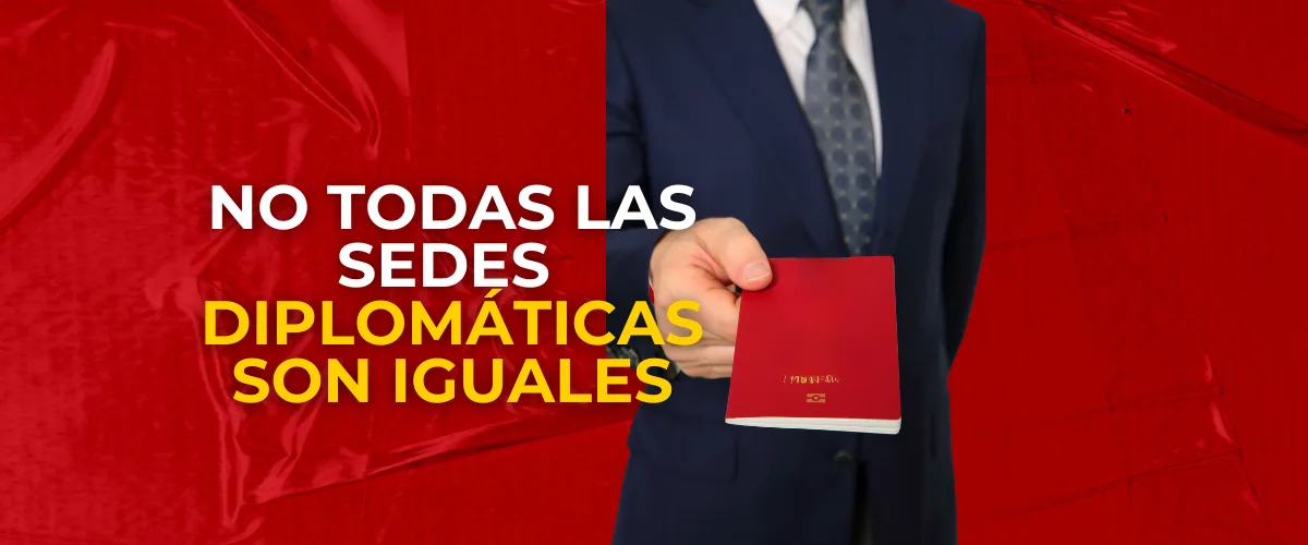 sedes diplomáticas