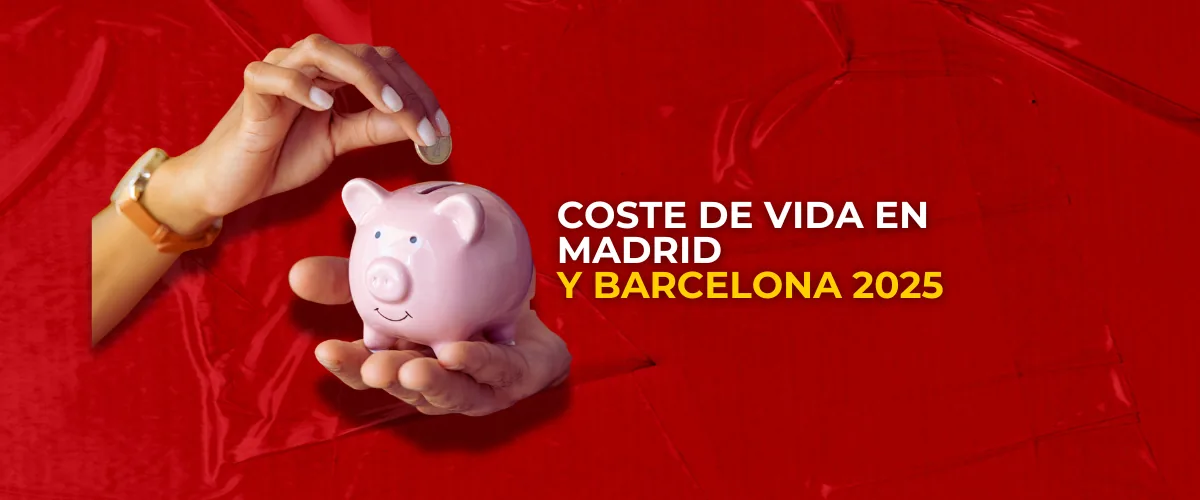 coste de vida Madrid Barcelona nacionalidad