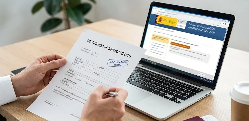 Seguro médico para Visa Nómada digital, visa de nómada digital