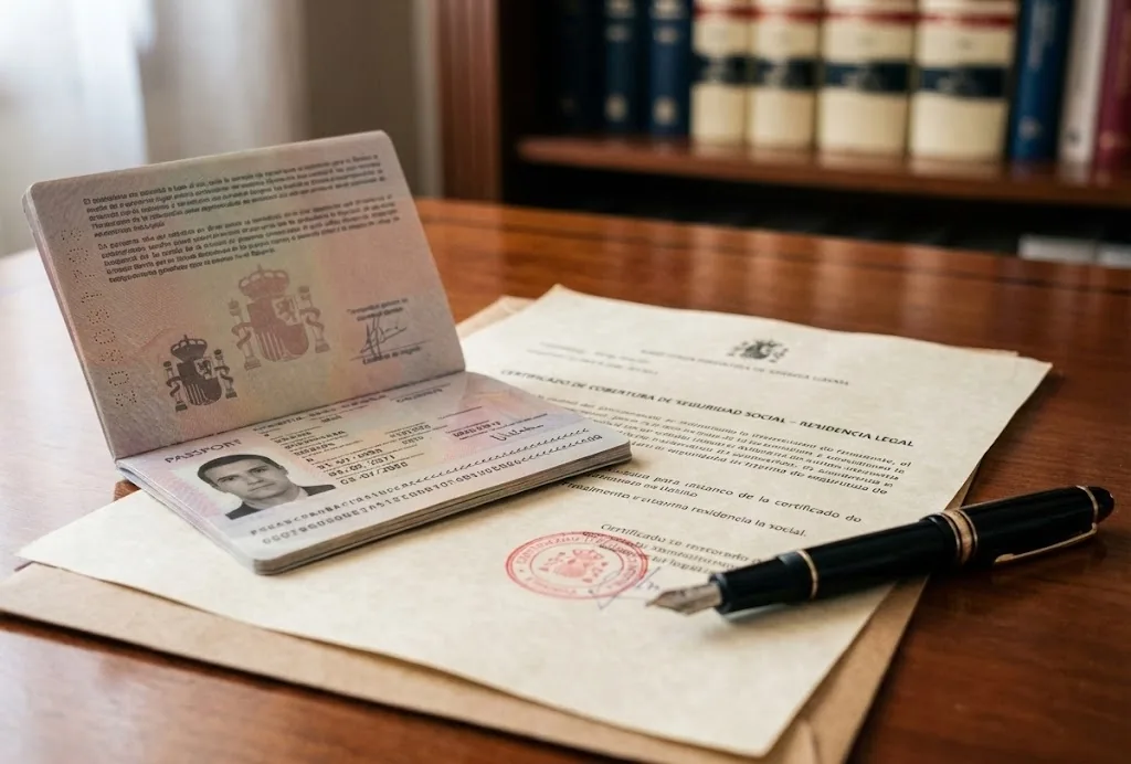Visa Nómada digital: Certificado Seguridad Social,
visa de nómada digital,
