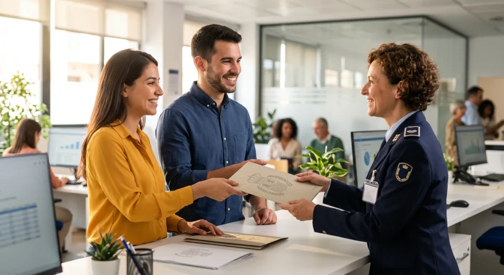 certificado de concordancia en la seguridad social, solicitar el certificado de concordancia, modelo 790 código 012, tasa de huellas, permiso de trabajo,