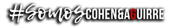 Logo Hashtag Somos Cohen y Aguirre