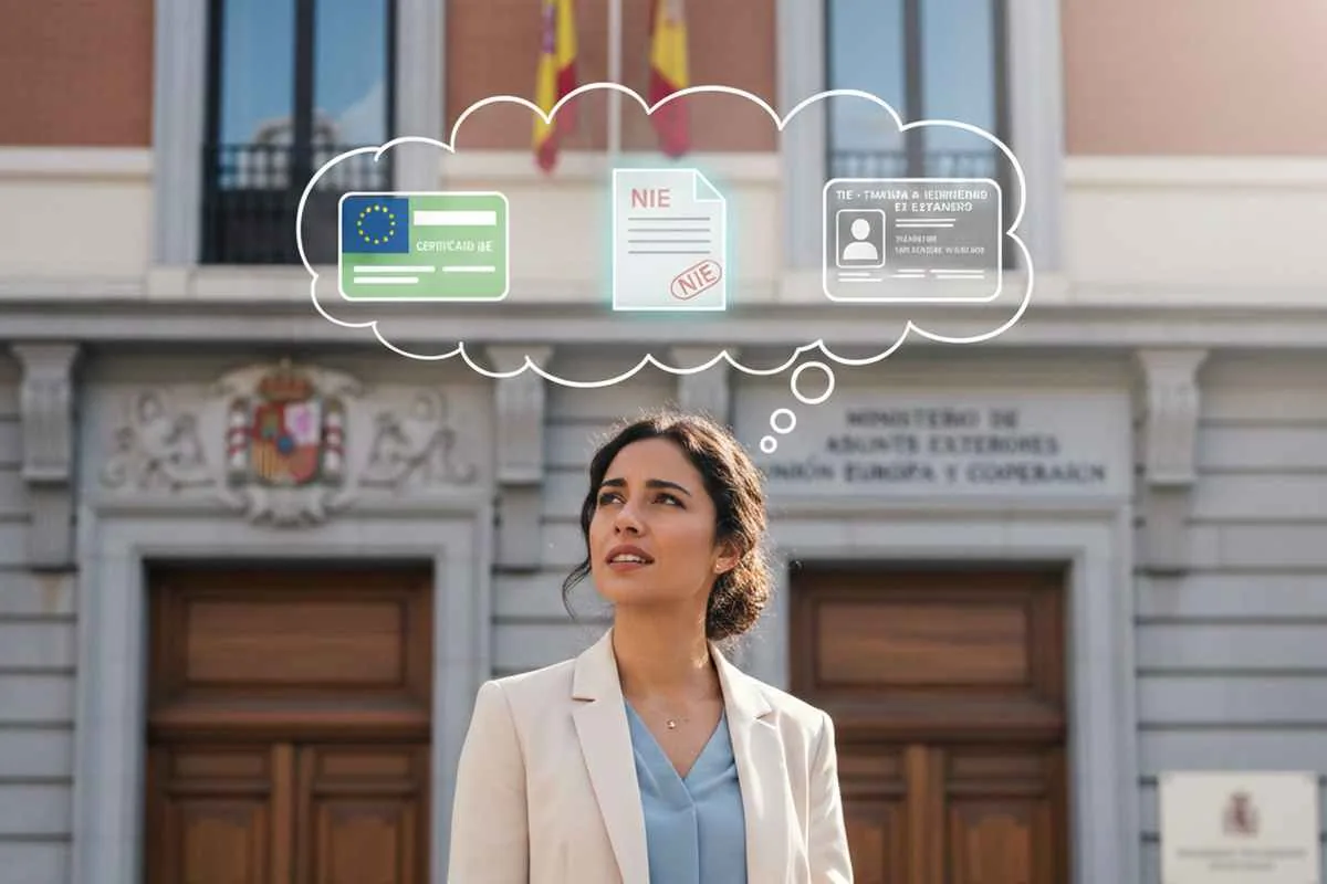 tipos de NIE, extranjería España, TIE vs NIE, renovación NIE larga duración, nacionalidad española, arraigo social, expediente de extranjería, cómo va lo mío, residencia legal, Ministerio de Justicia