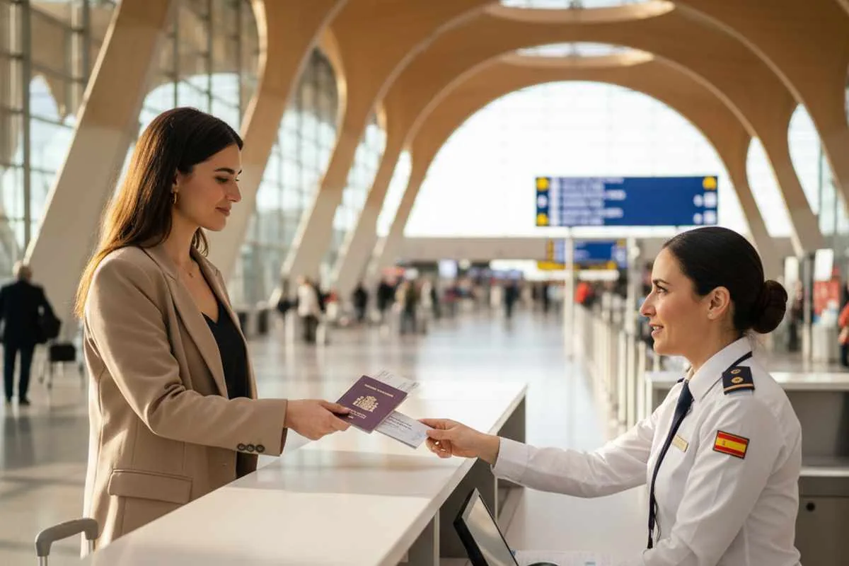 visado de tránsito aeroportuario, nacionalidad española, expediente de extranjería, arraigo social, Ministerio de Justicia, escala en España, TIE, residencia Schengen, cómo va lo mío