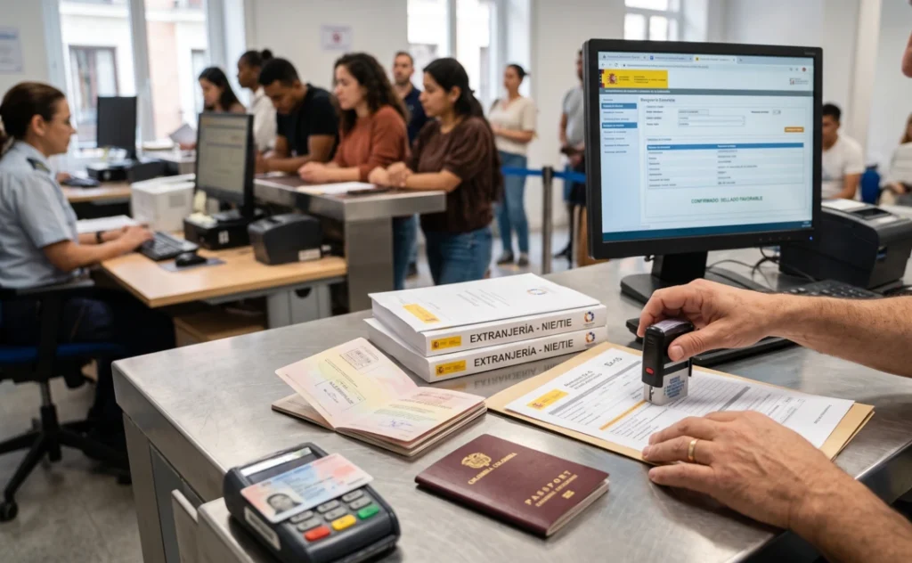 estados del expediente de extranjería, tiempos de tramitación en extranjería, cómo va lo mío en extranjería, fechas de tramitación de extranjería, consultar el lote TIE,