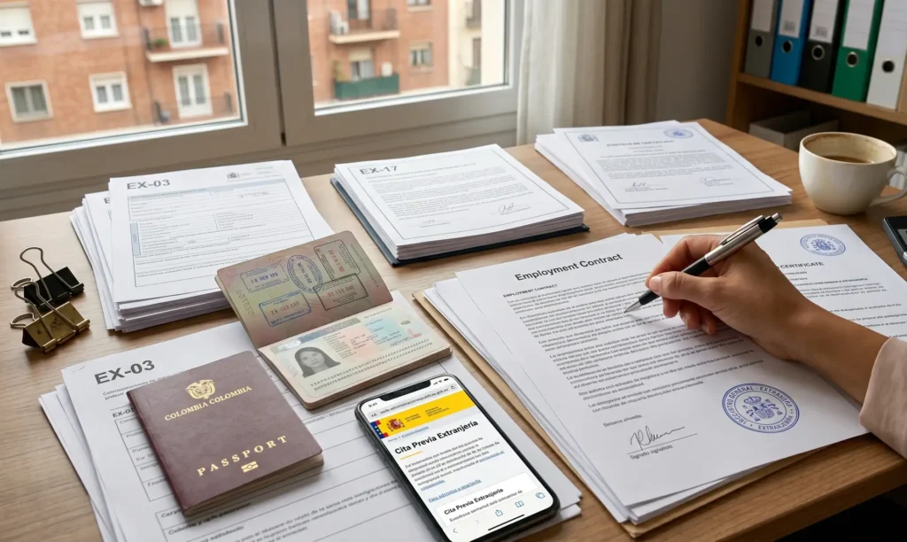 modificar la residencia a permiso de trabajo, modificar la residencia a permiso de trabajo, autorización de trabajo, permiso de trabajo por cuenta ajena, modificación de arraigo a trabajo, arraigo sociolaboral,