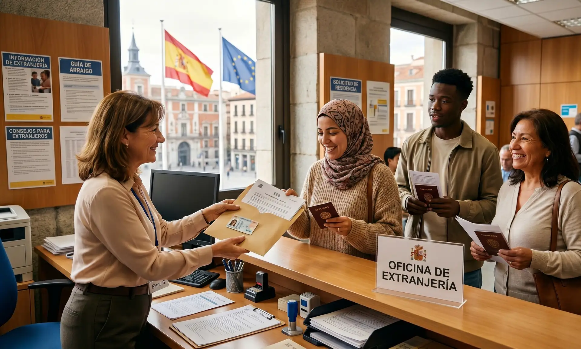 "regularización para hijos menores", "arraigo sociolaboral sin contrato de trabajo", "regularización humanitaria", "residencia familiar de español”,